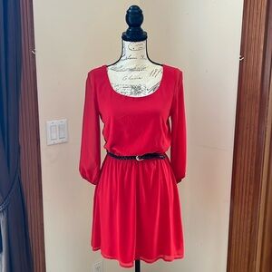 Poppy Red Dress Kohl’s | XS